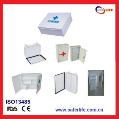 2019 Compartment Medical Medicine Wall Emergency First Aid Kit Medical Healthcare Empty Metal First Emergency Medical Boxes