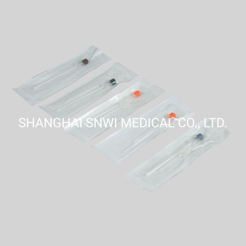 Medical Supply Disposable Sterile Spinal Needle Epidural Anesthesia Needle with CE&ISO Approved
