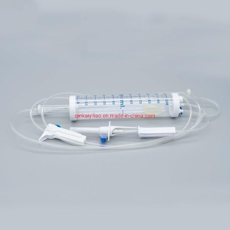 Medical Sterilized Burette IV Infusion Set
