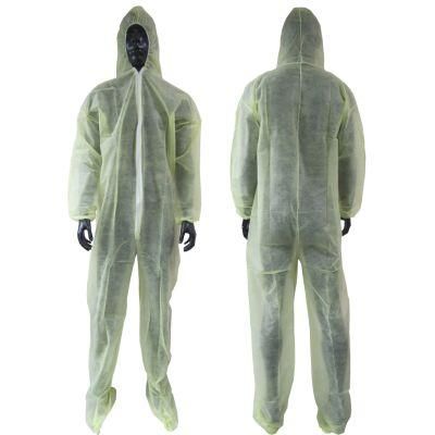 Disposable Nonwoven PP SMS Workwear Coverall
