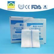 100% Raw Cotton Medical Supply Non-Sterile Gauze Sponge Swabs