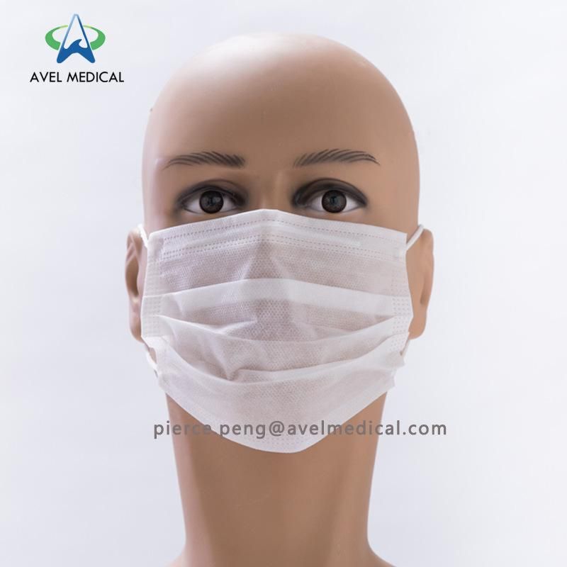 Disposable Mask 3 Layers Earloop Face Mouth Mask in