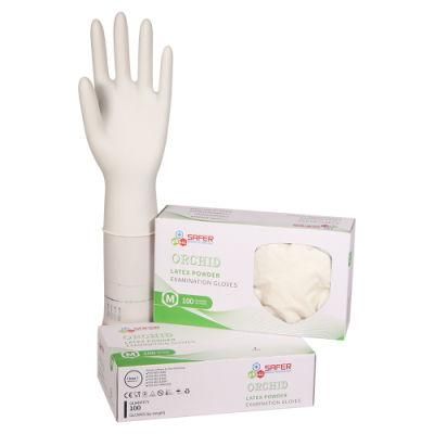 Gloves Latex Powder and Powder Free Medical Disposable Medical Grade