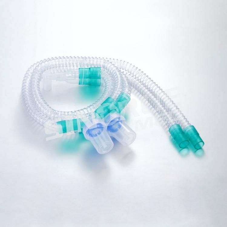 Hospital Disposable Medical Anesthesia Breathing Circuit with Watertrape
