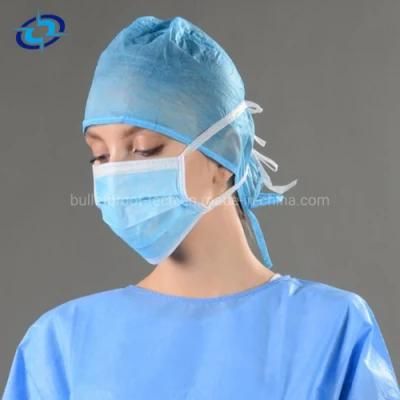 889 CE Certification Medical Protective Mask Disposable Non Woven 3ply Face Mask