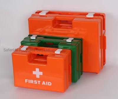 Workplace First Aid Kit Case Wall Mounted First Aid Hard Case with Handle