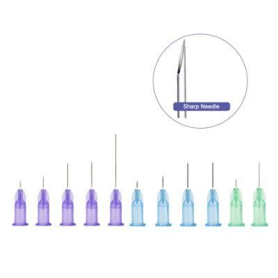 14G to 32g Disposable Hypodermic Needle for Ha Filler Syringe and Fat Dissolve