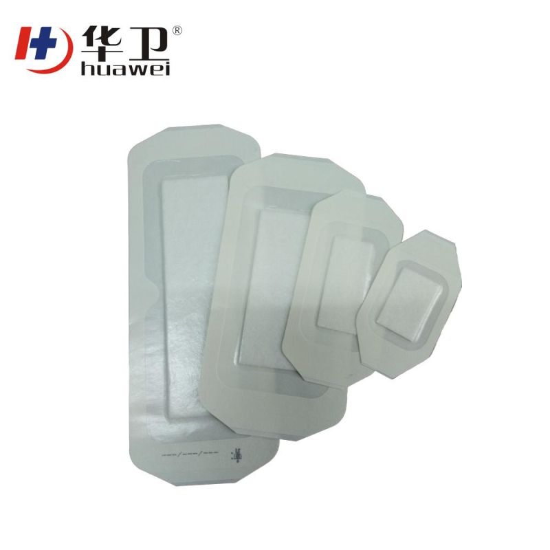 Waterproof PU Island Wound Dressing Surgical Wound Dressing