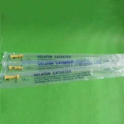 High Quality Medical PVC Plastic Disposable Nelaton Catheter