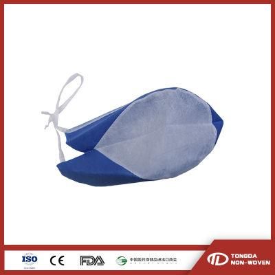 Disposable Medical Non-Woven Doctor Cap with Tie on