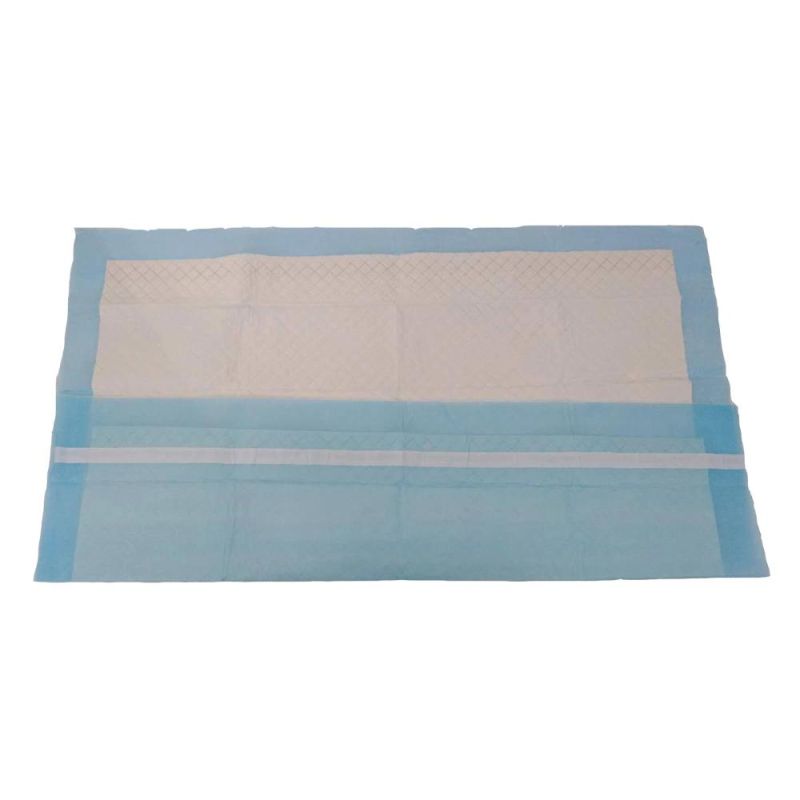Adult Personal Care High Absorbent Blue Hospital Medical Disposable Underpad