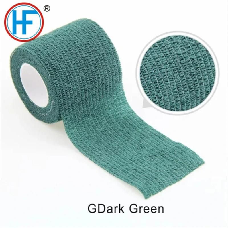 Mdr CE Approved China Hengfeng Self-Adhesive Bandage with Maximum Conformability