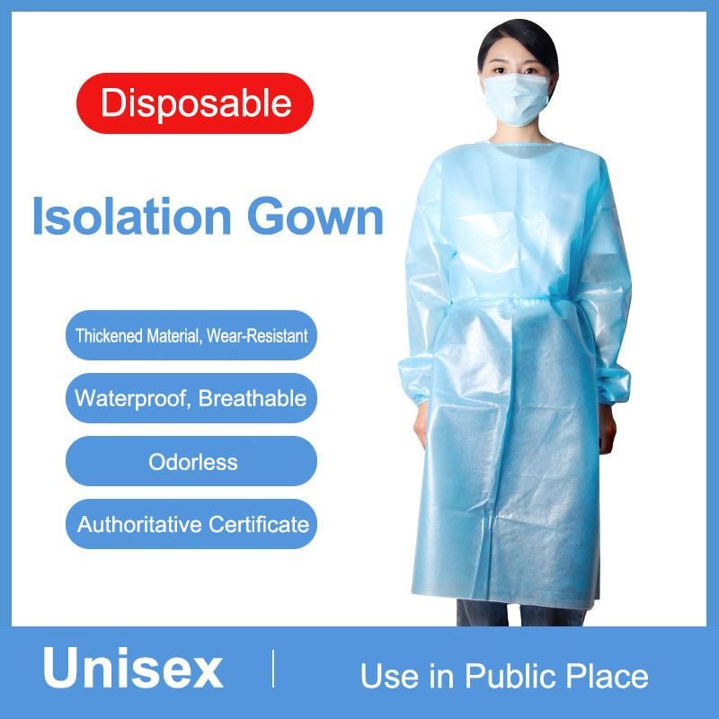 Disposable Medical PP Isolation Gown Surgical Gown