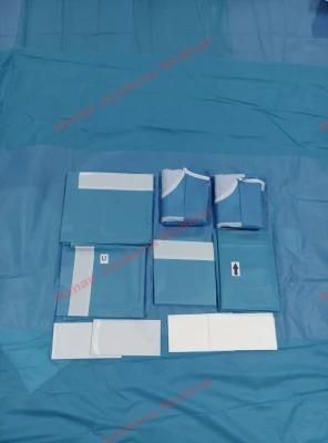 Factory Supply The Disposable CE and ISO Approved Medical Surgery Sterile Ent Surgical Pack/ Ent Pack