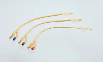 Pinmed Disposable 3 Way Latex Foley Catheter