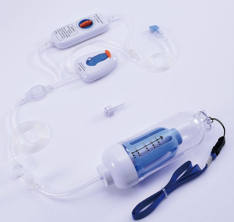 China Chemotherapy Disposable Infusion Elastomeric Soft Case Pump Factory Manufacturing
