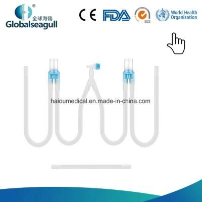 Disposable Corrugated Breathing Circuit with Watertraps