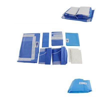 Hospital Medical Disposable Sterile Surgical Universal Kits Drapes Pack Good Quality Laparotomy Pack with Low Price