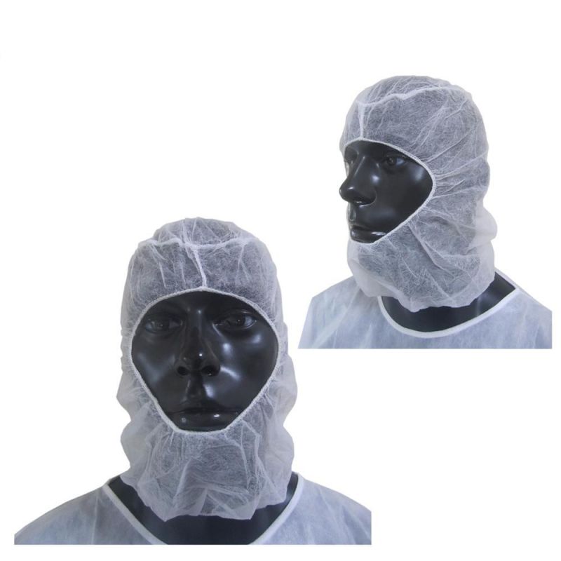 Disposable Nonwoven PP Strip Cap Mob Cap with Doubel Elastic