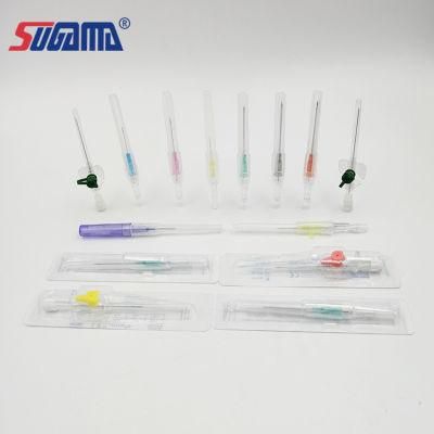 China Factory Produced IV Catheter with Injection Port