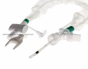 Closed Suction System Single Lumen 24 Hours/Disposable Medical Closed Suction Catheter for Adult