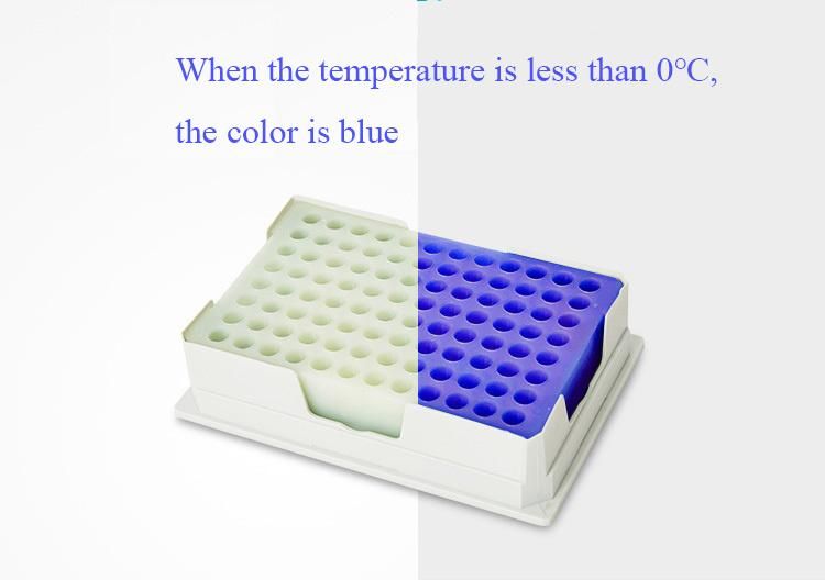 Laboratory PCR Cooler Cooling Tube Rack for PCR Plate Tube Blood Collection Tube