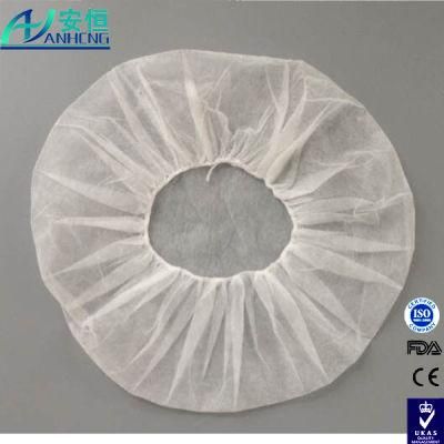 China Factory Disposable Non Woven Surgical Medical Round Cap