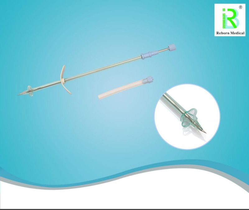 Ce Certificated Cystostomy Catheter Suprapubic Tube Urology