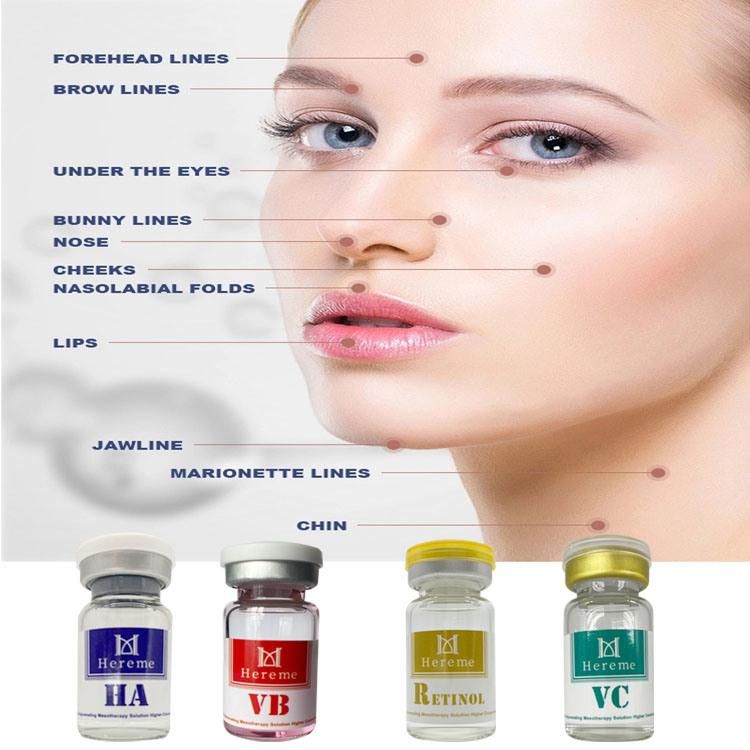 Heremefill for Moisturizing Facial Skin with Anti-Aging and Anti-Wrinkle Fullerene Hyaluronic Acid