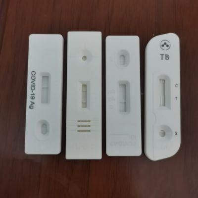 Empty Multi Lateral Flow Rapid Diagnostic Test Kit Packaging Plastic Empty Cassette