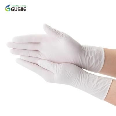 Medical Glove Disposable Latex Examination Gloves with En374 and En455, FDA Glove