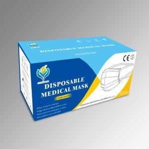 Disposable Non-Woven Medical Surgical Face Mask 3 Ply Ce Use for Hospital on White List