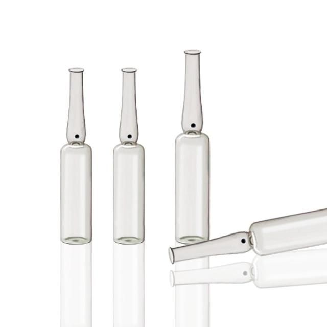 High Quality 1ml 2ml 3ml 5ml 10ml 20ml Clear and Amber Medical Glass Ampoule for Injection