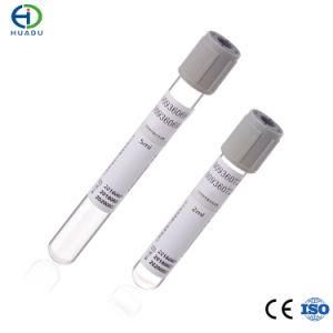 Disposable Gray Cap Vacuum Blood Collection Glucose Tube