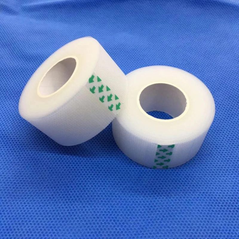 Surgical Tape Medical Materials Adhesive Use Surgical Dressing Tapes Transparent/Plastic/PE Tape