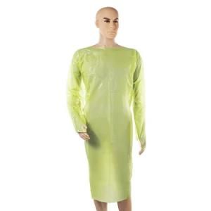 Disposable Gown Thumb Loop PP Isolation Gown
