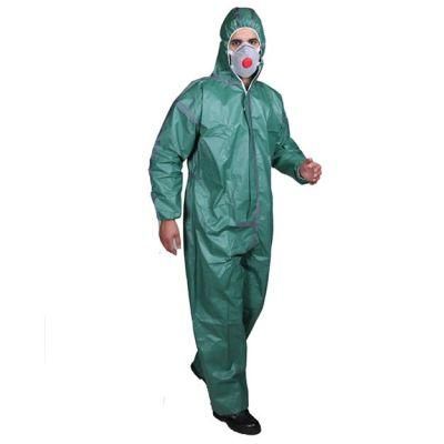 Medical Protective Clothes Green Disposable Type 4/5/6 Taped Coverall