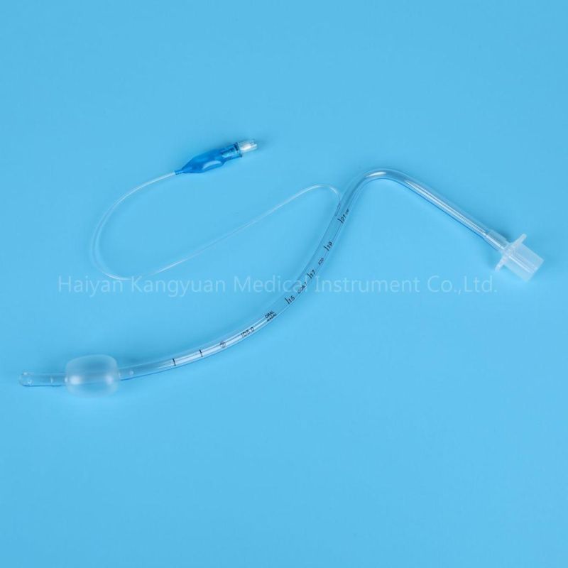 Cuffed or Uncuffed Nasal Preformed Endotracheal Tube PVC for Single Use (RAE)