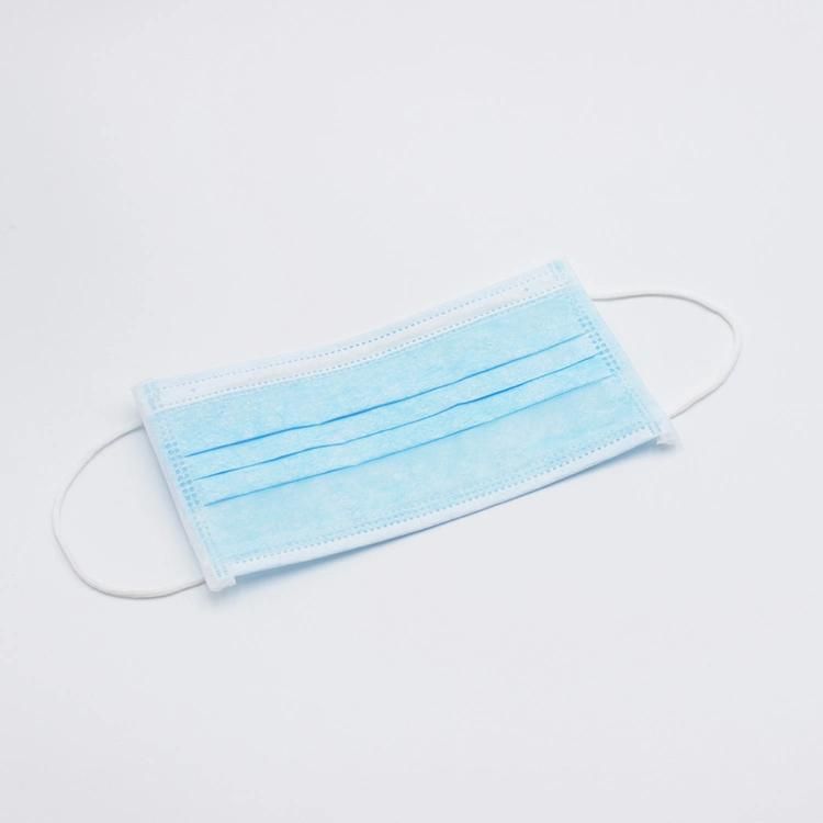 3ply Non-Woven Civilian Medical Face Mask Dust Mask 3 Ply Surgical Face Mask Masker Face