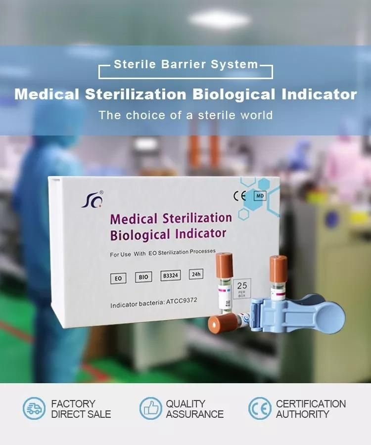 Sterilization Biological Indicators 24h for Rapid Readerl Materials & Accessories 20 Boxes Eto