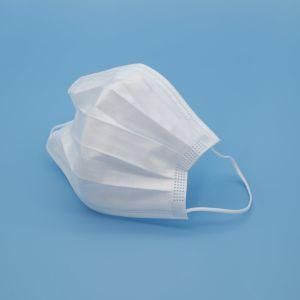 in Stock Fast Delivery High Quality Non Woven 3ply Disposable Protective Face Mask