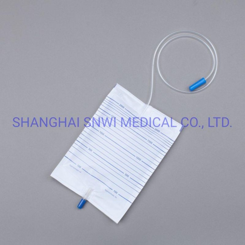 High Quality Medical Disposable Sterile Urinary Collection Drainage Bag/Luxury Urine Bag