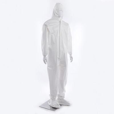 Factory Chemical Resistance Protective Microporous Film Coverall