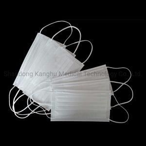Shandong Kanghu White Mask / Disposable Medical Mask Type Iir