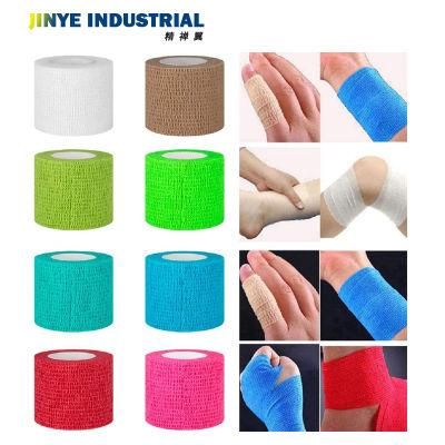 Non-Woven Cohesive Wrap Bandage Self Adhesive Medicaltape Vet Bandage