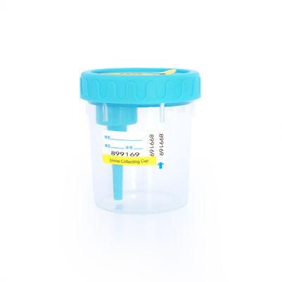 Urine Collection Cup 120ml Disposable Plastic Test Urine Cup Specimen Medical Samples Container