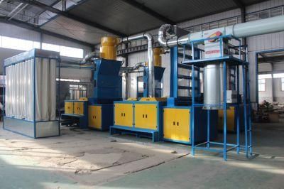 Cotton Waste Recycling Machine with Six Rollers for Spinning