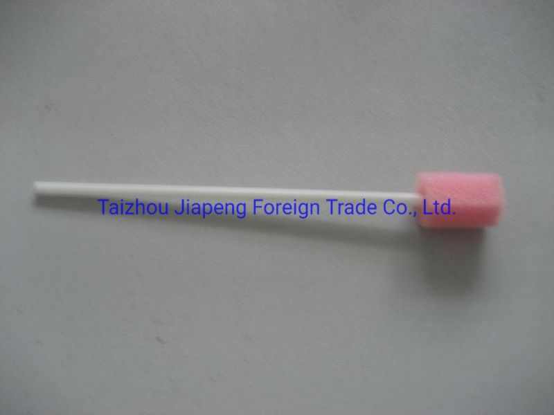 Disposable Use Oral Sponge Swab, Sponge Brush, Sponge Stick