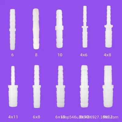 High Temperature Resistance, Corrosion Resistance, PP Oxygen Fittings, Plastic Variable Diameter Straight-Through Hoses