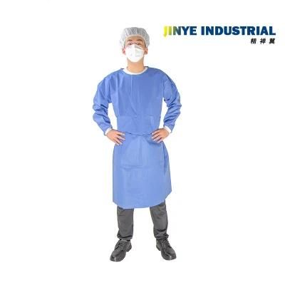 Personal Protective Disposable Isolation Gown Waterproof Anti-Permeable Gown